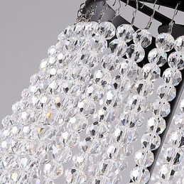 Designer Touch Decorative 8 Lights Chandelier Modern Contemporary Traditional Classic Rustic Lodge Vintage Retro Lantern Drum Country Island Globe Bowl