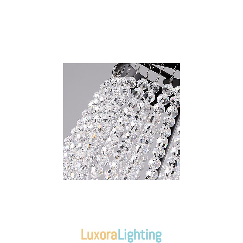 Designer Touch Decorative 8 Lights Chandelier Modern Contemporary Traditional Classic Rustic Lodge Vintage Retro Lantern Drum Country Island Globe Bowl