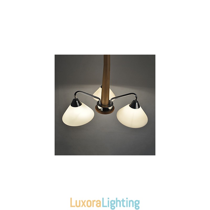 Designer Touch Decorative Modern Contemporary Country Electroplated Feature for Wood Bamboo Chandelier