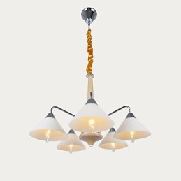 Designer Touch Decorative 5 Light Modern Contemporary Chandelier for