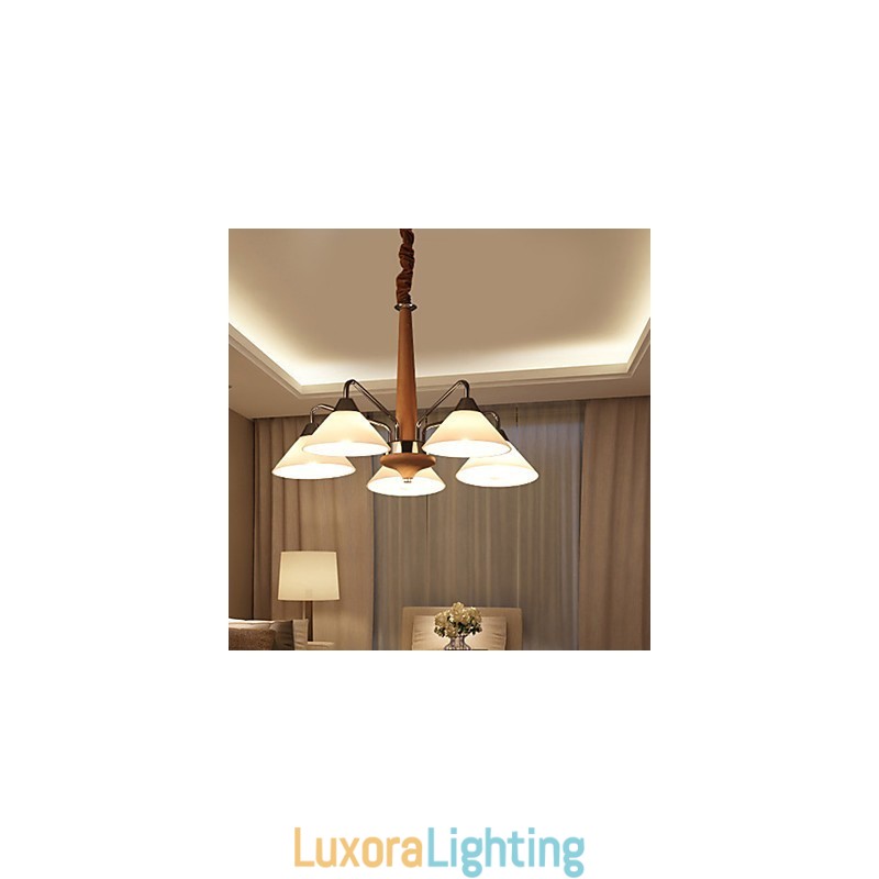 Designer Touch Decorative 5 Light Modern Contemporary Chandelier for