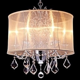 Designer Touch Decorative Modern Contemporary Traditional Classic Country Chrome Feature for Crystal Mini Style Designers Metal Chandelier