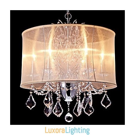 Designer Touch Decorative Modern Contemporary Traditional Classic Country Chrome Feature for Crystal Mini Style Designers Metal Chandelier
