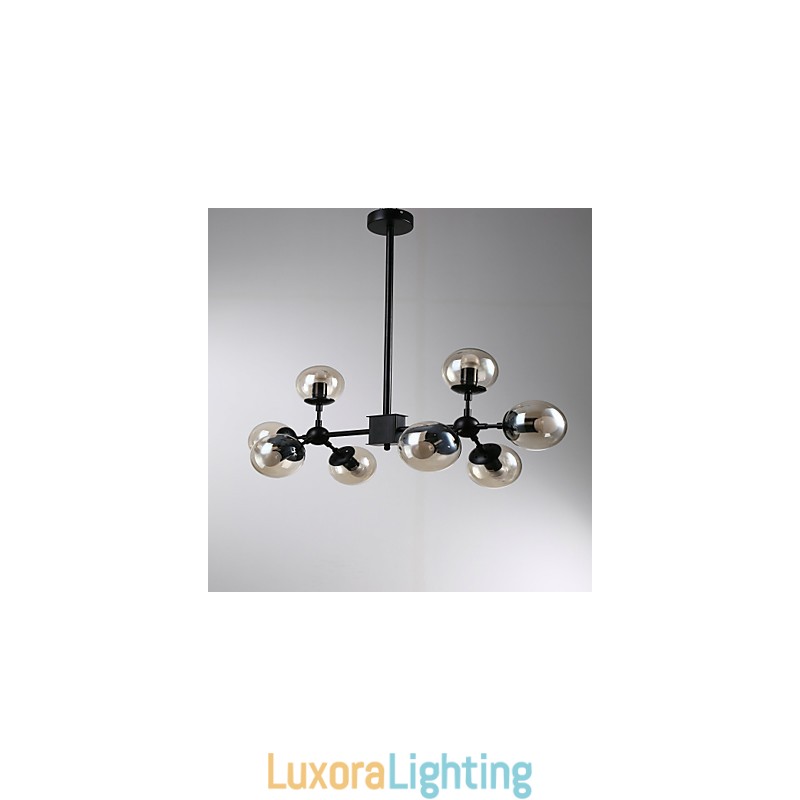 Designer Touch Decorative Traditional Classic Retro Painting Feature for Mini Style Metal Chandelier