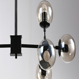 Designer Touch Decorative Traditional Classic Retro Painting Feature for Mini Style Metal Chandelier