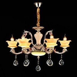 Designer Touch Decorative Modern Contemporary Traditional Classic Zinc Alloy Feature for Crystal Mini Style Metal Pendant Light