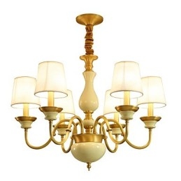 Designer Touch Decorative All Copper Chandelier Jade Chandelier