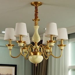 Designer Touch Decorative All Copper Chandelier Jade Chandelier