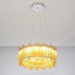 Designer Touch Decorative Traditional Classic Painting Feature for Mini Style Wood Bamboo Pendant Light