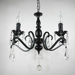 Designer Touch Decorative Novelty Lightings European Style Wrought Iron Lamp Originality Individuality Decoration Candle Lamp Chandelier