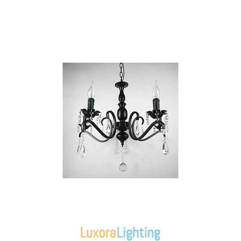 Designer Touch Decorative Novelty Lightings European Style Wrought Iron Lamp Originality Individuality Decoration Candle Lamp Chandelier