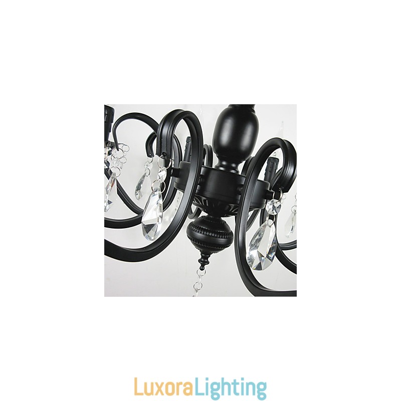 Designer Touch Decorative Novelty Lightings European Style Wrought Iron Lamp Originality Individuality Decoration Candle Lamp Chandelier