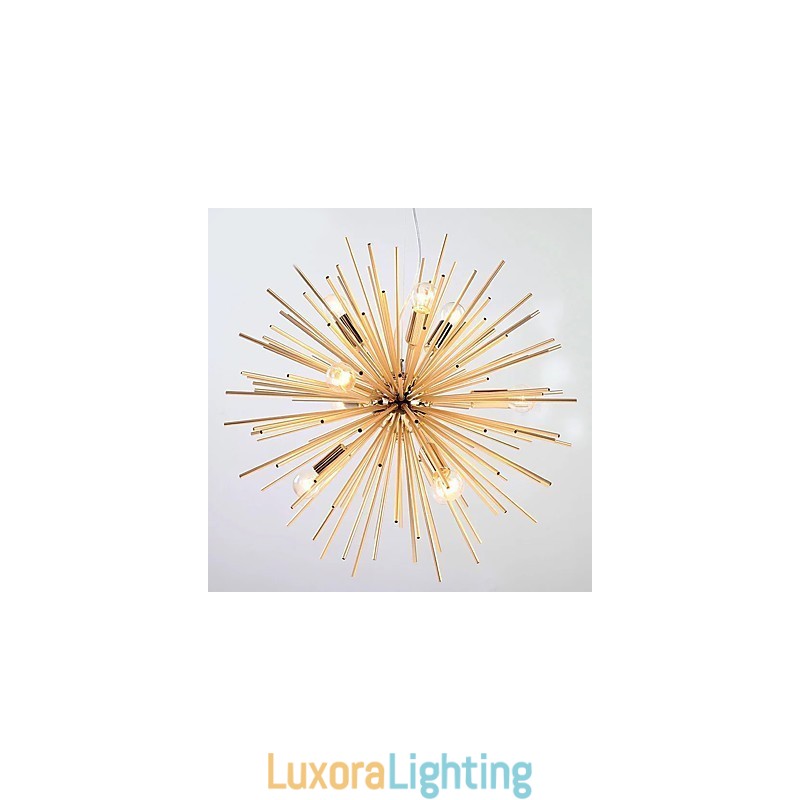 Designer Touch Decorative Retro Imitation Copper Creative line 10 Lights