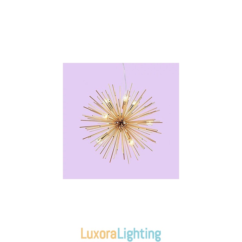 Designer Touch Decorative Retro Imitation Copper Creative line 10 Lights