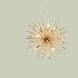 Designer Touch Decorative Retro Imitation Copper Creative line 10 Lights