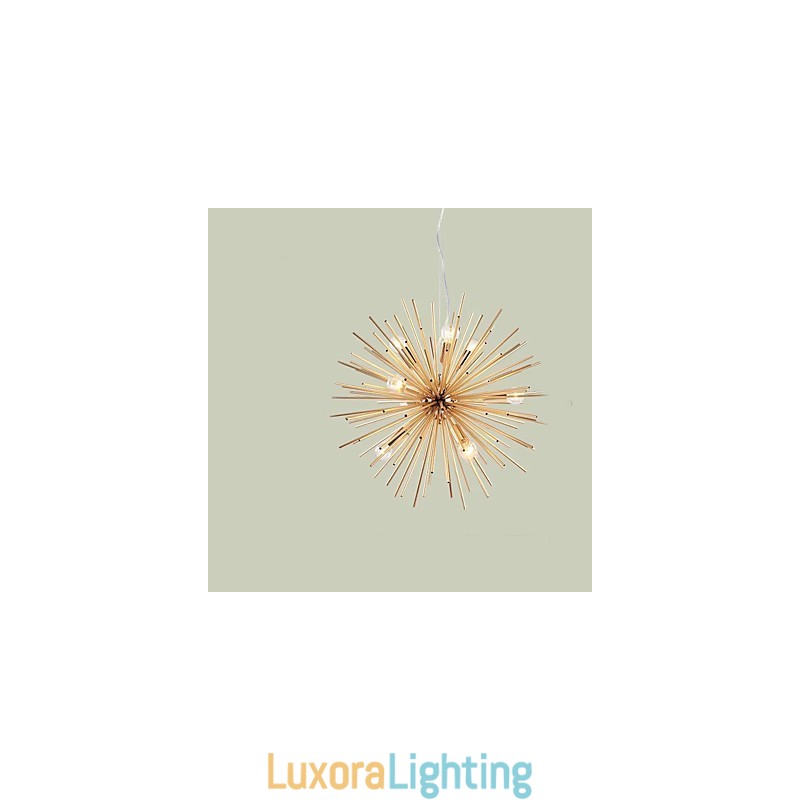 Designer Touch Decorative Retro Imitation Copper Creative line 10 Lights