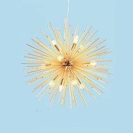 Designer Touch Decorative Retro Imitation Copper Creative line 10 Lights