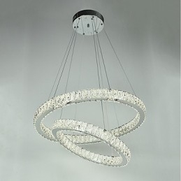 Designer Touch Decorative Indoor Crystal Chandelier Modern Pendant Light Ceiling Light Dimmable Lighting Lamp with Remote Control