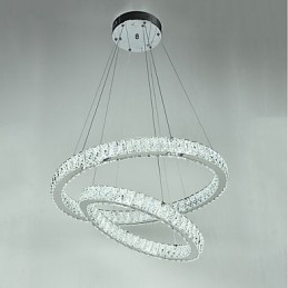 Designer Touch Decorative Indoor Crystal Chandelier Modern Pendant Light Ceiling Light Dimmable Lighting Lamp with Remote Control