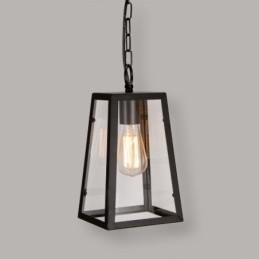 Designer Touch Decorative Vintage Metal Pendant Light with Glass Shade