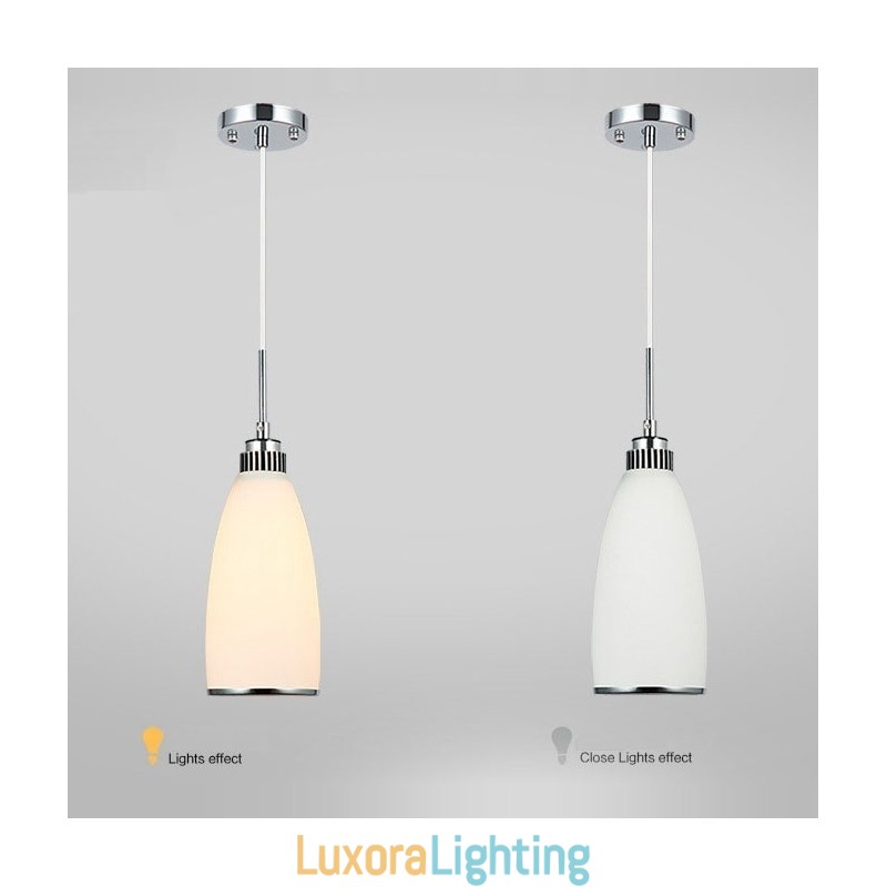 Designer Touch Decorative 1 Light Modern Contemporary Integrated Metal Pendant Light