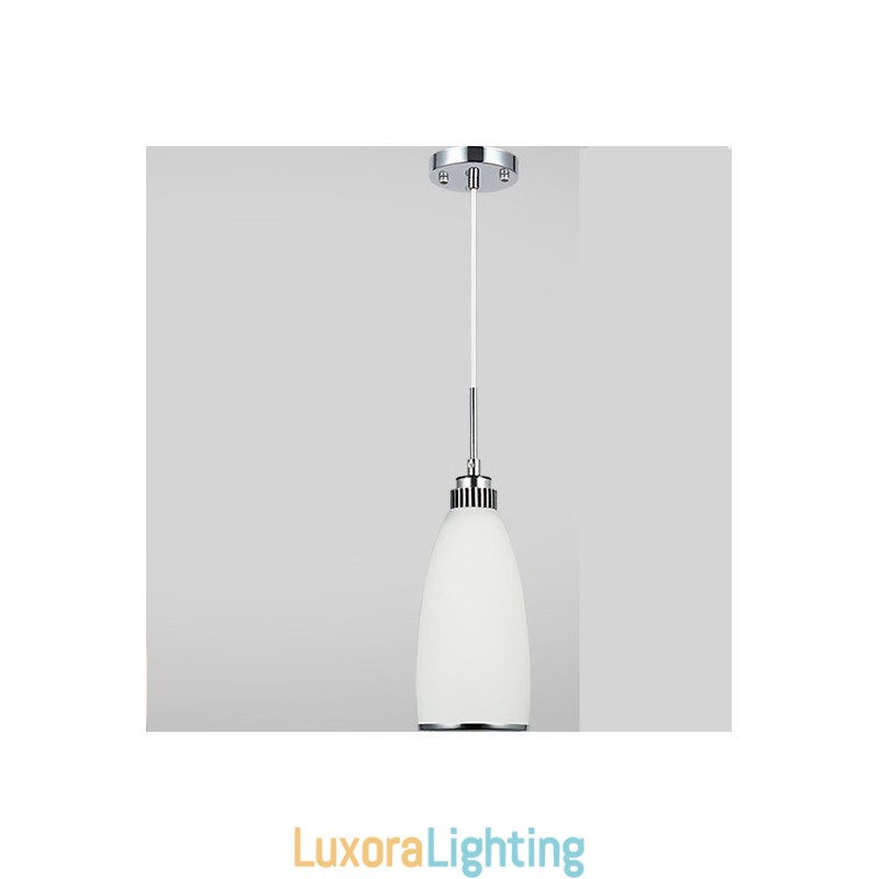 Designer Touch Decorative 1 Light Modern Contemporary Integrated Metal Pendant Light