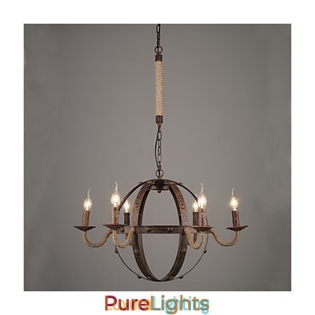 Designer Touch Decorative Chandelier Vintage Metal