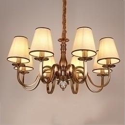 Designer Touch Decorative Chandelier Modern Contemporary Metal