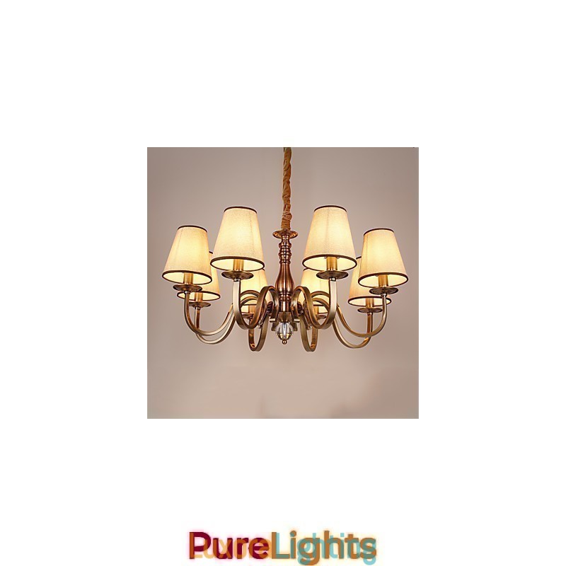 Designer Touch Decorative Chandelier Modern Contemporary Metal