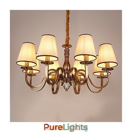 Designer Touch Decorative Chandelier Modern Contemporary Metal