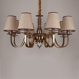 Designer Touch Decorative Chandelier Modern Contemporary Metal