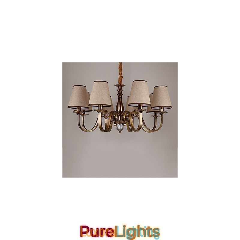 Designer Touch Decorative Chandelier Modern Contemporary Metal