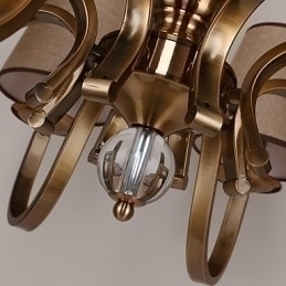 Designer Touch Decorative Chandelier Modern Contemporary Metal