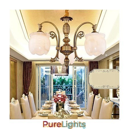 Designer Touch Decorative The Copper Marble Lamp lamp American