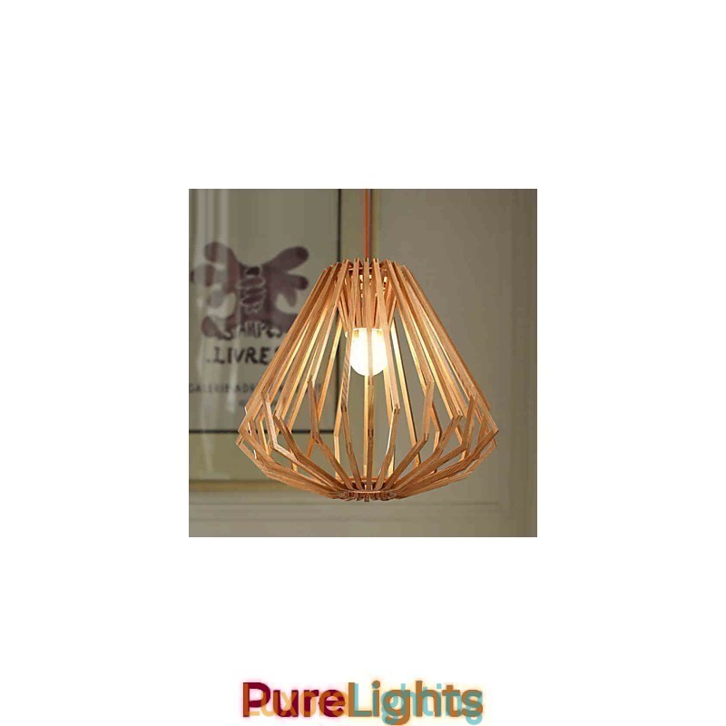 Designer Touch Decorative Chandelier Mini Style Traditional Classic Wood Bamboo