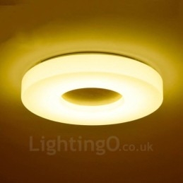 Designer Touch Decorative Modern Contemporary Flush Mount Ceiling Lights with Acrylic Shade