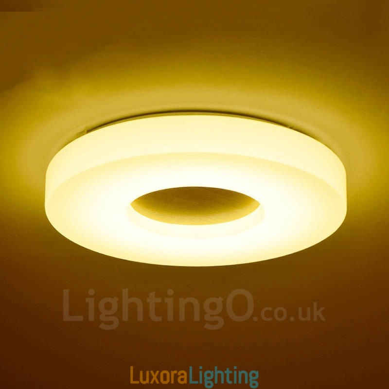 Designer Touch Decorative Modern Contemporary Flush Mount Ceiling Lights with Acrylic Shade