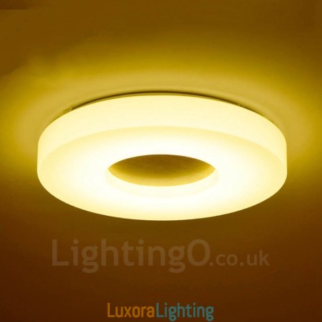 Designer Touch Decorative Modern Contemporary Flush Mount Ceiling Lights with Acrylic Shade
