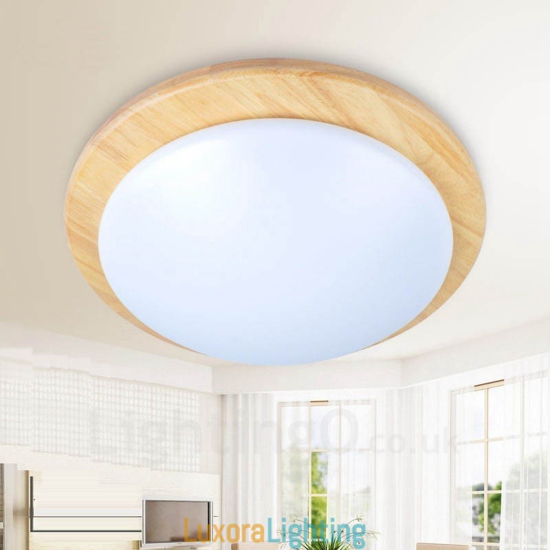 Designer Touch Decorative Modern Contemporary Flush Mount Ceiling Lights with Acrylic Shade