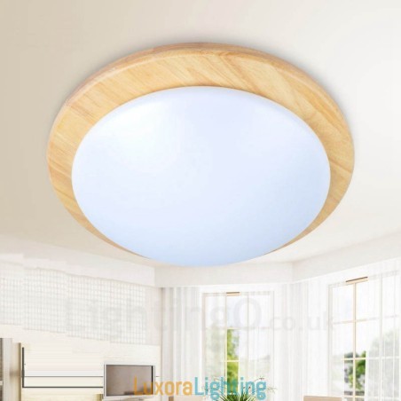 Designer Touch Decorative Modern Contemporary Flush Mount Ceiling Lights with Acrylic Shade