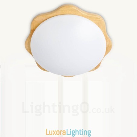 Designer Touch Decorative Modern Contemporary Flush Mount Ceiling Lights with Acrylic Shade