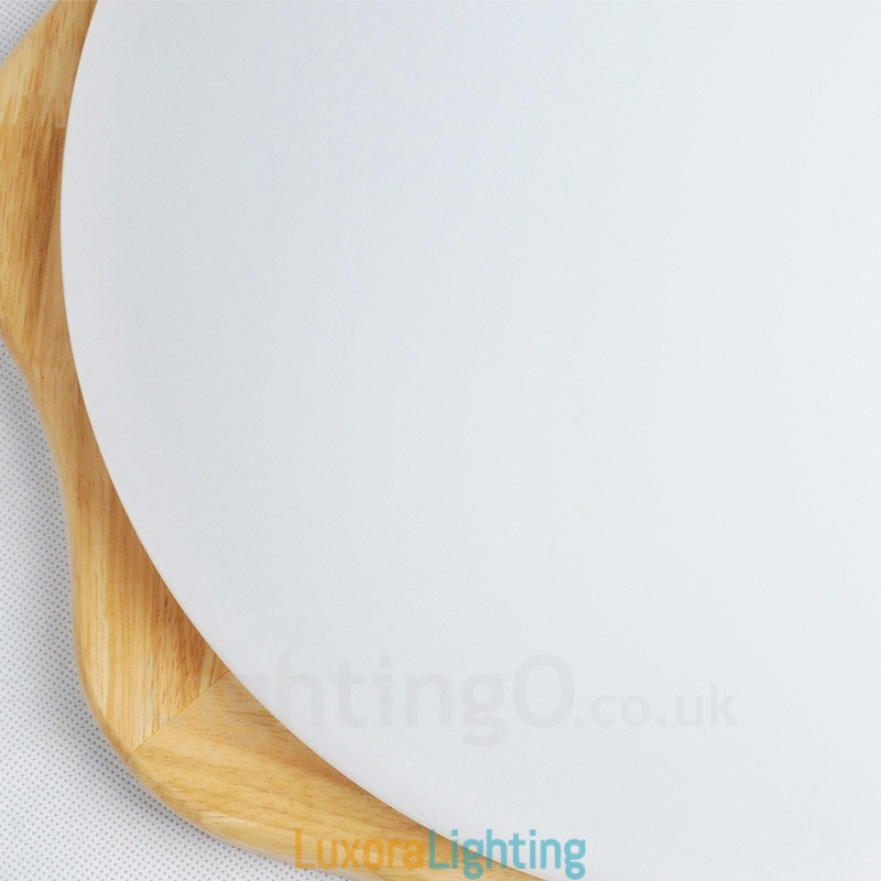 Designer Touch Decorative Modern Contemporary Flush Mount Ceiling Lights with Acrylic Shade