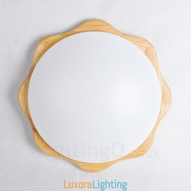 Designer Touch Decorative Modern Contemporary Flush Mount Ceiling Lights with Acrylic Shade