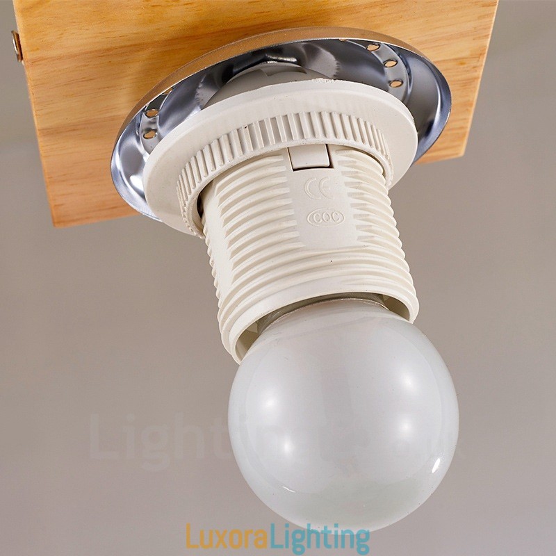 Designer Touch Decorative 1 Light Modern Contemporary Nordic style Flush Mount Ceiling Lights with Glass Shade