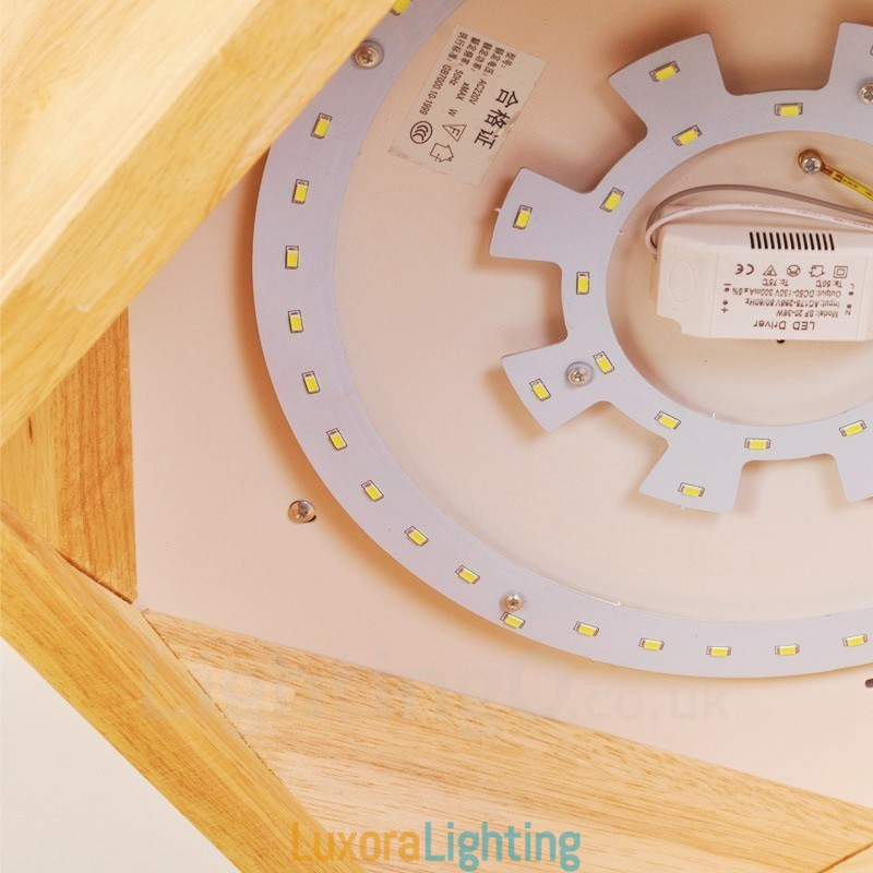 Designer Touch Decorative Modern Contemporary Nordic style Flush Mount Ceiling Lights with Acrylic Shade