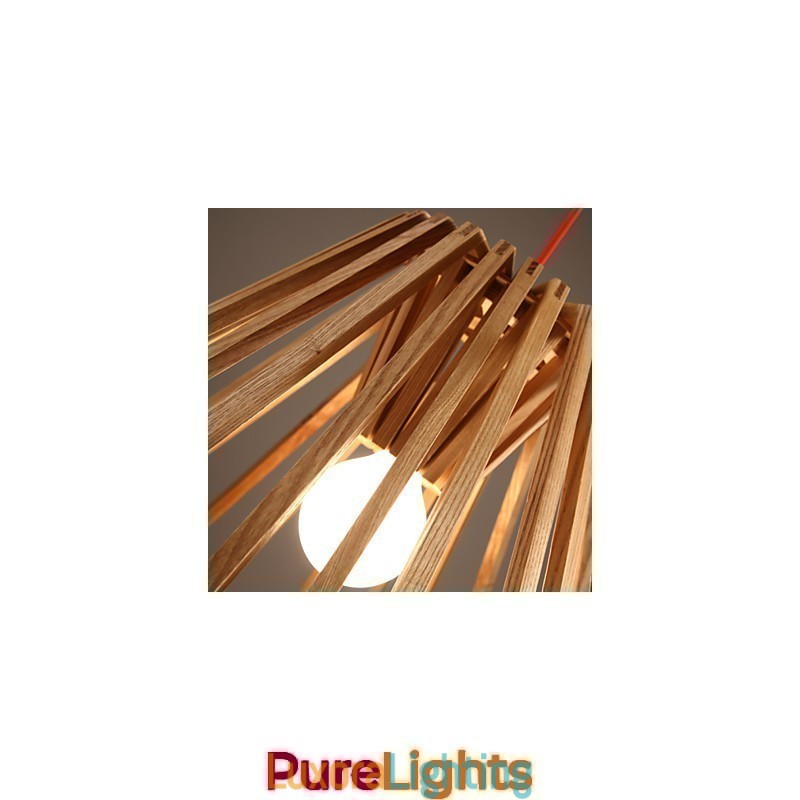 Designer Touch Decorative Chandelier Mini Style Traditional Classic Wood Bamboo