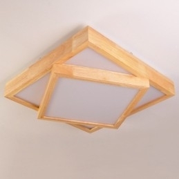 Designer Touch Decorative Modern Contemporary Flush Mount Ceiling Lights with Acrylic Shade