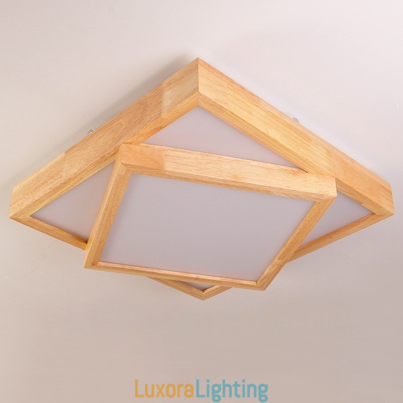 Designer Touch Decorative Modern Contemporary Flush Mount Ceiling Lights with Acrylic Shade