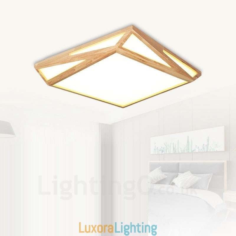Designer Touch Decorative Modern Contemporary Nordic style Flush Mount Ceiling Lights with Acrylic Shade
