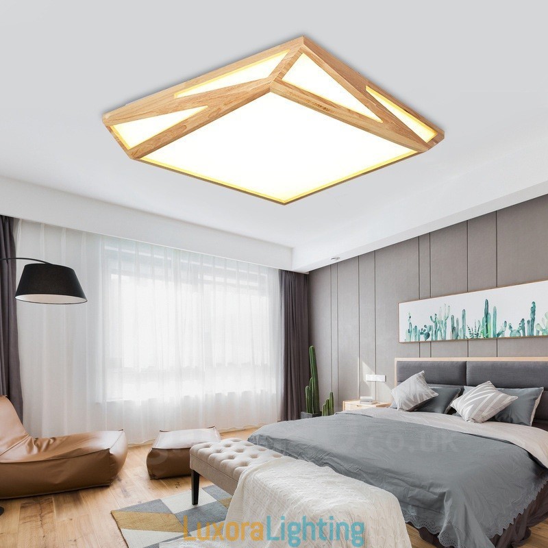 Designer Touch Decorative Modern Contemporary Nordic style Flush Mount Ceiling Lights with Acrylic Shade